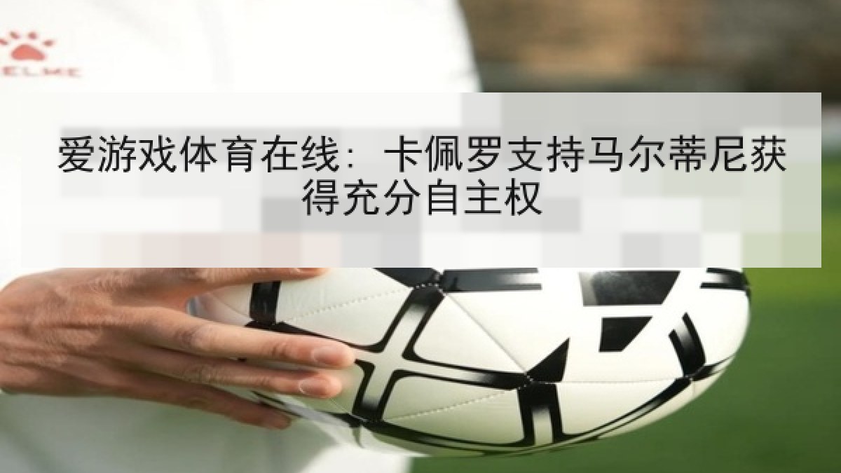 爱游戏体育在线: 卡佩罗支持马尔蒂尼获得充分自主权