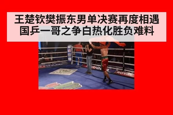 王楚钦樊振东男单决赛再度相遇国乒一哥之争白热化胜负难料